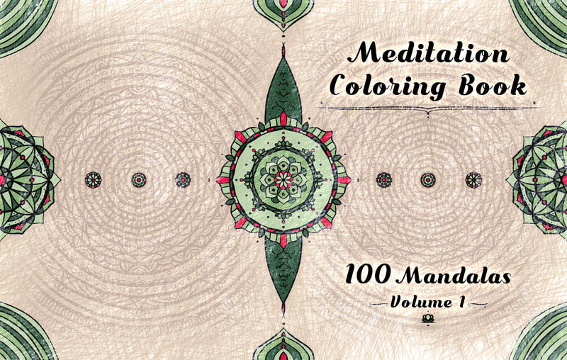 Meditation Coloring Book, 100 Mandalas Volume 1, by Codey Cross.

Are you looking for the perfect gift for yourself or anyone else?

This Mandala Coloring Book is a thoughtful gift designed to bring Peace, Relaxation, & Mindfulness, and here's why:
100 unique hand drawn Mandalas varying in complexity & design so you can always find one to fit your mood.
8.5x11 inch size is perfect for being able to fully appreciate the art and your work in it.
Soft-touch glossy cover.
A vibrant zen inspired cover worth displaying at your desk or on your bookshelf
Durable 90 GSM 120 paper.
Get your copy now as it is never too late to better yourself!