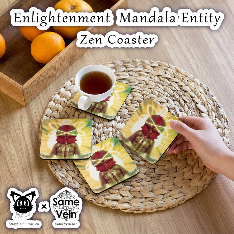 ☀ ENLIGHTENMENT MANDALA ENTITY • ZEN COASTER ☀


★★★ DETAILS ★★★

☆ This cork-back Zen coaster with our Enlightenment Mandala Entity artwork is a perfect match for your favorite mug! Create a peaceful homey feel both inside your house and your spirit while protecting your coffee table or nightstand from mug stains and moisture. The coaster is waterproof and heat-resistant, designed to last a long time. Buy it for yourself or as a lovely gift for your BoHo friends and family. Get a set of 4 or more to avoid any and all shipping too!



★★★ FABRICATION & MATERIALS ★★★

♥ Hardboard MDF 0.12″ (3 mm)
♥ Cork 0.04″ (1 mm)
♥ High-gloss coating on top
♥ Size: 3.74″ × 3.74″ × 0.16″ (95 × 95 × 4 mm)
♥ Rounded corners
♥ Water-repellent, heat-resistant, and non-slip
♥ Easy to clean

☆ The displayed price is for a single item.



★★★ ABOUT OUR ARTWORK ★★★

☆ MANDALAS have seemingly endless design possibilities and meanings spanning throughout a multitude of spirituality, philosophy, religion, and much more since the 4th century.

♥ Zen like configurations of shapes and symbols.
♥ Often used as a tool for spiritual guidance aiding in meditation and trance induction.
♥ Originally seen in Buddhism, Hinduism, Jainism, Shintoism; representing mindful ideas, principles, shrines, and deities.
♥ Normally layered with many patterns repeated from the outside border to the inner core, the mandala is seen as a general representation of the spiritual journey, helping it spread across the world and resonating with many people outside of religion.

☆ SACRED GEOMETRY explores any and all spiritual meanings found in shapes throughout nature, math, science, the universe, and our souls.

♥ Some of the most famous examples in Sacred geometry include the Metatron Cube, Tree of Life, Hexagram, Flower of Life, Vesica Piscis, Icosahedron, Labyrinth, Hamsa, Yin Yang, Sri Yantra, the Golden Ratio, and so much more
♥ Being tied to real life evidence throughout all of time, meaning in the shapes range from mapping the creation of the universe, balancing harmony and chaos, understanding life, growth, and death, and countless other core components of what makes the world what it is.



★★★ DISCOVER MORE ★★★

☆ If you enjoyed this Zen Coaster, check out our others here ↓

☆ Zen Coasters → https://www.etsy.com/shop/SameVein?ref=shop_sugg§ion_id=40320926



★★★ SAME VEIN & STRAY CAT STUDIOS ★★★

☆ Thank you so much for your support! When people shop with us, it allows us to do more to support others, whether it be with our mental wellness & health work or assisting other creators do what they do best! We hope our work brings you peace and happiness both inside and out!

☆ Share the love on social media and tag us for a chance of free giveaways!

☆ Same Vein:

“A blog and community using creative outlets to understand mental wellness. Whether it be poetry, art, music, or any other medium, join in on the conversations! Check out our guided journals and planners or mandala activity and coloring books for self-improvement exercises. We also have home décor, books, poetry, apparel and accessories.”

♥ Etsy → https://www.etsy.com/shop/SameVein
♥ Website → SameVein.net
♥ Pinterest → @SameVein
♥ Facebook → @AlongTheSameVein
♥ Twitter → @Same_Vein
♥ Instagram → @Same_Vein

☆ Stray Cat Studios:

“A community of creators working for creators. Our goal is to bridge the gap between company and community, bringing together the support and funds creators need to keep doing what they love while lifting each other up at the same time. The arts are not about competition, it is about cooperation. We're all in this together!”

♥ Website → StrayCatStudios.co
♥ Pinterest → @StrayCatStudios
♥ Facebook → @straycatstudiosofficial
♥ Twitter → @StrayCatArt
♥ Instagram → @straycatstudios

Much love! ♪