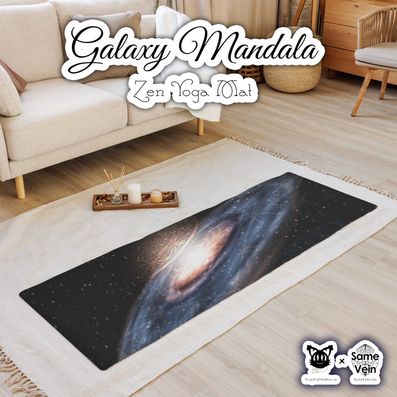 ☀ GALAXY MANDALA • ZEN YOGA MAT ☀


★★★ DETAILS ★★★

☆ Our Galaxy Mandala artwork vibrantly printed on a Zen Yoga Mat. Whether you’re exercising, stretching, or meditating, it’s worth having a BoHo yoga mat that brings you joy and matches your style. It’s easy to carry and provides both stability and comfort with anti-slip rubber on the bottom and soft microsuede on top.



★★★ FABRICATION & MATERIALS ★★★

♥ Rubber mat with a microsuede top
♥ Anti-slip rubber bottom
♥ Size: 24″ × 68″ (61 cm × 173 cm)
♥ Weight: 62 oz. (1.75 kg)
♥ Mat thickness: 0.12″ (3 mm)
♥ Product sourced from China



★★★ ABOUT OUR ARTWORK ★★★

☆ MANDALAS have seemingly endless design possibilities and meanings spanning throughout a multitude of spirituality, philosophy, religion, and much more since the 4th century.

♥ Zen like configurations of shapes and symbols.
♥ Often used as a tool for spiritual guidance aiding in meditation and trance induction.
♥ Originally seen in Buddhism, Hinduism, Jainism, Shintoism; representing mindful ideas, principles, shrines, and deities.
♥ Normally layered with many patterns repeated from the outside border to the inner core, the mandala is seen as a general representation of the spiritual journey, helping it spread across the world and resonating with many people outside of religion.

☆ SACRED GEOMETRY explores any and all spiritual meanings found in shapes throughout nature, math, science, the universe, and our souls.

♥ Some of the most famous examples in Sacred geometry include the Metatron Cube, Tree of Life, Hexagram, Flower of Life, Vesica Piscis, Icosahedron, Labyrinth, Hamsa, Yin Yang, Sri Yantra, the Golden Ratio, and so much more
♥ Being tied to real life evidence throughout all of time, meaning in the shapes range from mapping the creation of the universe, balancing harmony and chaos, understanding life, growth, and death, and countless other core components of what makes the world what it is.



★★★ DISCOVER MORE ★★★

☆ If you enjoyed this Zen Yoga Mat, check out our others here ↓

☆ Zen Yoga Mats → https://www.etsy.com/shop/samevein/?etsrc=sdt§ion_id=42894124



★★★ SAME VEIN & STRAY CAT STUDIOS ★★★

☆ Thank you so much for your support! When people shop with us, it allows us to do more to support others, whether it be with our mental wellness & health work or assisting other creators do what they do best! We hope our work brings you peace and happiness both inside and out!

☆ Share the love on social media and tag us for a chance of free giveaways!

☆ Same Vein:

“A blog and community using creative outlets to understand mental wellness. Whether it be poetry, art, music, or any other medium, join in on the conversations! Check out our guided journals and planners or mandala activity and coloring books for self-improvement exercises. We also have home décor, books, poetry, apparel and accessories.”

♥ Etsy → https://www.etsy.com/shop/SameVein
♥ Website → SameVein.net
♥ Pinterest → @SameVein
♥ Facebook → @AlongTheSameVein
♥ Twitter → @Same_Vein
♥ Instagram → @Same_Vein

☆ Stray Cat Studios:

“A community of creators working for creators. Our goal is to bridge the gap between company and community, bringing together the support and funds creators need to keep doing what they love while lifting each other up at the same time. The arts are not about competition, it is about cooperation. We're all in this together!”

♥ Website → StrayCatStudios.co
♥ Pinterest → @StrayCatStudios
♥ Facebook → @straycatstudiosofficial
♥ Twitter → @StrayCatArt
♥ Instagram → @straycatstudios

Much love! ♪