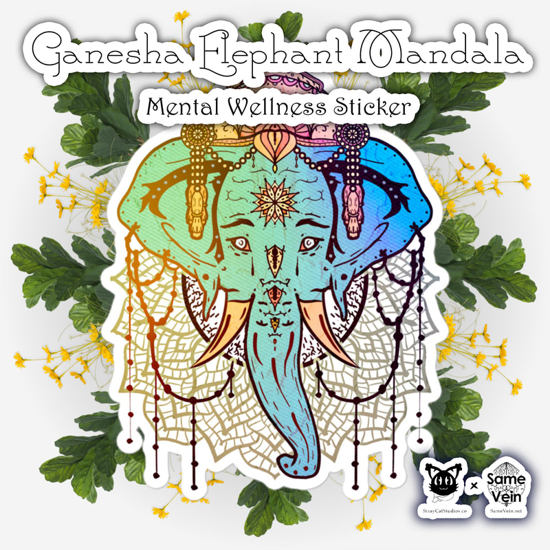 ☀ GANESHA ELEPHANT MANDALA • MENTAL WELLNESS STICKER ☀


★★★ DETAILS ★★★

☆ Any item can be exciting with a fun sticker! Add a little extra motivation and joy to your life with these durable Ganesha Elephant Mandala vinyl stickers. They will serve as a perfect reminder to live your life to the fullest.



★★★ FABRICATION & MATERIALS ★★★

♥ High opacity film that’s impossible to see through
♥ Fast and easy bubble-free application
♥ Durable vinyl, perfect for indoor use
♥ 95µ density

☆ Don't forget to clean the surface before applying the sticker.



★★★ ABOUT OUR ARTWORK ★★★

☆ MANDALAS have seemingly endless design possibilities and meanings spanning throughout a multitude of spirituality, philosophy, religion, and much more since the 4th century.

♥ Zen like configurations of shapes and symbols.
♥ Often used as a tool for spiritual guidance aiding in meditation and trance induction.
♥ Originally seen in Buddhism, Hinduism, Jainism, Shintoism; representing mindful ideas, principles, shrines, and deities.
♥ Normally layered with many patterns repeated from the outside border to the inner core, the mandala is seen as a general representation of the spiritual journey, helping it spread across the world and resonating with many people outside of religion.

☆ SACRED GEOMETRY explores any and all spiritual meanings found in shapes throughout nature, math, science, the universe, and our souls.

♥ Some of the most famous examples in Sacred geometry include the Metatron Cube, Tree of Life, Hexagram, Flower of Life, Vesica Piscis, Icosahedron, Labyrinth, Hamsa, Yin Yang, Sri Yantra, the Golden Ratio, and so much more
♥ Being tied to real life evidence throughout all of time, meaning in the shapes range from mapping the creation of the universe, balancing harmony and chaos, understanding life, growth, and death, and countless other core components of what makes the world what it is.

☆ GANESHA, or Ganesh in the more literal translation from Sanskrit, is one of the most well known entities across multiple beliefs, religions, and cultures, namely Hinduism as well as Buddhism.

♥ The often elephant-headed spiritual deity is considered a god of beginnings as well as being known for as a remover of obstacles and one to bring general good luck.
♥ Also known as Ganapati, Vinayaka, and Pillaiyar
♥ Depictions and uses of Ganesh symbolism is to promote the arts and sciences, which he is a patron, intellect and wisdom, which he's a deva (class of divine being, God) of.
♥ The image of Ganesh varies, be it just a head or full scene, but their are consistent meanings that are understood in whatever is shown in the depiction. Not too different than the various Buddha poses.
♥ Examples of this would be the big ears and head, meaning to think big while listening & learning more to achieve you fullest intellectual potential; Small eyes and mouth, symbolizing the values of talking less and concentrating, using all your senses to see beyond what you see; The Trunk shows that you should remain adaptable and efficient just as it is; A Large Stomach to take in and digest the good and the bad peacefully; Tusks to show strength, but often depicted with only one, symbolizing the idea of throwing away the bad and retaining the good; and a variety of other additions such as a Mouse for desire, Parsada for being the world open for your taking, an axe to cut off attachment, a rope to pull you ever so closer to your dreams and goals, and much more.



★★★ DISCOVER MORE ★★★

☆ If you enjoyed this Mental Wellness Sticker, check out our others here ↓

☆ Mental Wellness Stickers → https://www.etsy.com/shop/SameVein?ref=shop_sugg§ion_id=39198870



★★★ SAME VEIN & STRAY CAT STUDIOS ★★★

☆ Thank you so much for your support! When people shop with us, it allows us to do more to support others, whether it be with our mental wellness & health work or assisting other creators do what they do best! We hope our work brings you peace and happiness both inside and out!

☆ Share the love on social media and tag us for a chance of free giveaways!

☆ Same Vein:

“A blog and community using creative outlets to understand mental wellness. Whether it be poetry, art, music, or any other medium, join in on the conversations! Check out our guided journals and planners or mandala activity and coloring books for self-improvement exercises. We also have home décor, books, poetry, apparel and accessories.”

♥ Etsy → https://www.etsy.com/shop/SameVein
♥ Website → SameVein.net
♥ Pinterest → @SameVein
♥ Facebook → @AlongTheSameVein
♥ Twitter → @Same_Vein
♥ Instagram → @Same_Vein

☆ Stray Cat Studios:

“A community of creators working for creators. Our goal is to bridge the gap between company and community, bringing together the support and funds creators need to keep doing what they love while lifting each other up at the same time. The arts are not about competition, it is about cooperation. We're all in this together!”

♥ Website → StrayCatStudios.co
♥ Pinterest → @StrayCatStudios
♥ Facebook → @straycatstudiosofficial
♥ Twitter → @StrayCatArt
♥ Instagram → @straycatstudios

Much love! ♪
