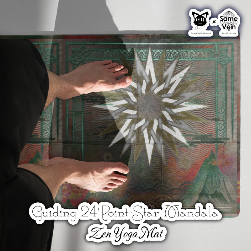 ☀ GUIDING 24 POINT STAR MANDALA • ZEN YOGA MAT ☀


★★★ DETAILS ★★★

☆ Our Guiding 24 Point Star Mandala artwork vibrantly printed on a Zen Yoga Mat. Whether you’re exercising, stretching, or meditating, it’s worth having a BoHo yoga mat that brings you joy and matches your style. It’s easy to carry and provides both stability and comfort with anti-slip rubber on the bottom and soft microsuede on top.



★★★ FABRICATION & MATERIALS ★★★

♥ Rubber mat with a microsuede top
♥ Anti-slip rubber bottom
♥ Size: 24″ × 68″ (61 cm × 173 cm)
♥ Weight: 62 oz. (1.75 kg)
♥ Mat thickness: 0.12″ (3 mm)
♥ Product sourced from China



★★★ ABOUT OUR ARTWORK ★★★

☆ MANDALAS have seemingly endless design possibilities and meanings spanning throughout a multitude of spirituality, philosophy, religion, and much more since the 4th century.

♥ Zen like configurations of shapes and symbols.
♥ Often used as a tool for spiritual guidance aiding in meditation and trance induction.
♥ Originally seen in Buddhism, Hinduism, Jainism, Shintoism; representing mindful ideas, principles, shrines, and deities.
♥ Normally layered with many patterns repeated from the outside border to the inner core, the mandala is seen as a general representation of the spiritual journey, helping it spread across the world and resonating with many people outside of religion.

☆ SACRED GEOMETRY explores any and all spiritual meanings found in shapes throughout nature, math, science, the universe, and our souls.

♥ Some of the most famous examples in Sacred geometry include the Metatron Cube, Tree of Life, Hexagram, Flower of Life, Vesica Piscis, Icosahedron, Labyrinth, Hamsa, Yin Yang, Sri Yantra, the Golden Ratio, and so much more
♥ Being tied to real life evidence throughout all of time, meaning in the shapes range from mapping the creation of the universe, balancing harmony and chaos, understanding life, growth, and death, and countless other core components of what makes the world what it is.



★★★ DISCOVER MORE ★★★

☆ If you enjoyed this Zen Yoga Mat, check out our others here ↓

☆ Zen Yoga Mats → https://www.etsy.com/shop/samevein/?etsrc=sdt§ion_id=42894124



★★★ SAME VEIN & STRAY CAT STUDIOS ★★★

☆ Thank you so much for your support! When people shop with us, it allows us to do more to support others, whether it be with our mental wellness & health work or assisting other creators do what they do best! We hope our work brings you peace and happiness both inside and out!

☆ Share the love on social media and tag us for a chance of free giveaways!

☆ Same Vein:

“A blog and community using creative outlets to understand mental wellness. Whether it be poetry, art, music, or any other medium, join in on the conversations! Check out our guided journals and planners or mandala activity and coloring books for self-improvement exercises. We also have home décor, books, poetry, apparel and accessories.”

♥ Etsy → https://www.etsy.com/shop/SameVein
♥ Website → SameVein.net
♥ Pinterest → @SameVein
♥ Facebook → @AlongTheSameVein
♥ Twitter → @Same_Vein
♥ Instagram → @Same_Vein

☆ Stray Cat Studios:

“A community of creators working for creators. Our goal is to bridge the gap between company and community, bringing together the support and funds creators need to keep doing what they love while lifting each other up at the same time. The arts are not about competition, it is about cooperation. We're all in this together!”

♥ Website → StrayCatStudios.co
♥ Pinterest → @StrayCatStudios
♥ Facebook → @straycatstudiosofficial
♥ Twitter → @StrayCatArt
♥ Instagram → @straycatstudios

Much love! ♪