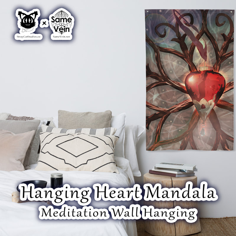 ☀ HANGING HEART MANDALA • MEDITATION WALL HANGING ☀


★★★ DETAILS ★★★

☆ Who doesn’t want to turn their house into a home? Brighten up your space by adding this unique Meditation Wall Hanging with our Hanging Heart Mandala artwork! Your BoHo tapestry won’t crease or shrink thanks to the polyester material and will last a long time.



★★★ FABRICATION & MATERIALS ★★★

♥ 100% polyester
♥ Knitted fabric
♥ Fabric weight: 4.42 oz/yd² (150 g/m²)
♥ Print on one side
♥ Blank reverse side
♥ 2 iron grommets
♥ Blank product components sourced from China and Israel



★★★ ABOUT OUR ARTWORK ★★★

☆ MANDALAS have seemingly endless design possibilities and meanings spanning throughout a multitude of spirituality, philosophy, religion, and much more since the 4th century.

♥ Zen like configurations of shapes and symbols.
♥ Often used as a tool for spiritual guidance aiding in meditation and trance induction.
♥ Originally seen in Buddhism, Hinduism, Jainism, Shintoism; representing mindful ideas, principles, shrines, and deities.
♥ Normally layered with many patterns repeated from the outside border to the inner core, the mandala is seen as a general representation of the spiritual journey, helping it spread across the world and resonating with many people outside of religion.

☆ SACRED GEOMETRY explores any and all spiritual meanings found in shapes throughout nature, math, science, the universe, and our souls.

♥ Some of the most famous examples in Sacred geometry include the Metatron Cube, Tree of Life, Hexagram, Flower of Life, Vesica Piscis, Icosahedron, Labyrinth, Hamsa, Yin Yang, Sri Yantra, the Golden Ratio, and so much more
♥ Being tied to real life evidence throughout all of time, meaning in the shapes range from mapping the creation of the universe, balancing harmony and chaos, understanding life, growth, and death, and countless other core components of what makes the world what it is.



★★★ DISCOVER MORE ★★★

☆ If you enjoyed this Meditation Wall Hanging, check out our others here ↓

☆ Meditation Wall Hangings → https://www.etsy.com/shop/SameVein?section_id=37842170



★★★ SAME VEIN & STRAY CAT STUDIOS ★★★

☆ Thank you so much for your support! When people shop with us, it allows us to do more to support others, whether it be with our mental wellness & health work or assisting other creators do what they do best! We hope our work brings you peace and happiness both inside and out!

☆ Share the love on social media and tag us for a chance of free giveaways!

☆ Same Vein:

“A blog and community using creative outlets to understand mental wellness. Whether it be poetry, art, music, or any other medium, join in on the conversations! Check out our guided journals and planners or mandala activity and coloring books for self-improvement exercises. We also have home décor, books, poetry, apparel and accessories.”

♥ Etsy → https://www.etsy.com/shop/SameVein
♥ Website → SameVein.net
♥ Pinterest → @SameVein
♥ Facebook → @AlongTheSameVein
♥ Twitter → @Same_Vein
♥ Instagram → @Same_Vein

☆ Stray Cat Studios:

“A community of creators working for creators. Our goal is to bridge the gap between company and community, bringing together the support and funds creators need to keep doing what they love while lifting each other up at the same time. The arts are not about competition, it is about cooperation. We're all in this together!”

♥ Website → StrayCatStudios.co
♥ Pinterest → @StrayCatStudios
♥ Facebook → @straycatstudiosofficial
♥ Twitter → @StrayCatArt
♥ Instagram → @straycatstudios

Much love! ♪