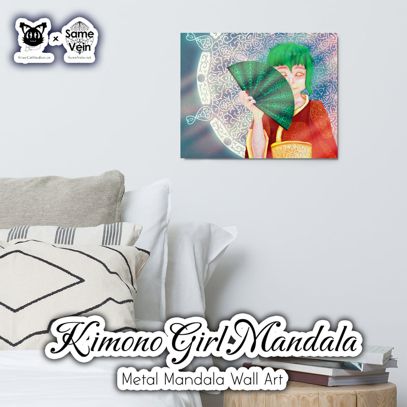 ☀ KIMONO GIRL MANDALA • METAL MANDALA WALL ART ☀


★★★ DETAILS ★★★

☆ This Metal Mandala Wall Art print with our Kimono Girl Mandala artwork is a dimensional and high-quality piece of art that stands the test of time while remaining easy to clean and care for. The artwork looks luminescent against the wall and the metal base means it’ll last a long time.



★★★ FABRICATION & MATERIALS ★★★

♥ Aluminum metal surface
♥ MDF Wood frame
♥ Can hang vertically or horizontally 1/2″ off the wall
♥ Scratch and fade resistant
♥ Fully customizable
♥ Blank product sourced from US



★★★ ABOUT OUR ARTWORK ★★★

☆ MANDALAS have seemingly endless design possibilities and meanings spanning throughout a multitude of spirituality, philosophy, religion, and much more since the 4th century.

♥ Zen like configurations of shapes and symbols.
♥ Often used as a tool for spiritual guidance aiding in meditation and trance induction.
♥ Originally seen in Buddhism, Hinduism, Jainism, Shintoism; representing mindful ideas, principles, shrines, and deities.
♥ Normally layered with many patterns repeated from the outside border to the inner core, the mandala is seen as a general representation of the spiritual journey, helping it spread across the world and resonating with many people outside of religion.

☆ SACRED GEOMETRY explores any and all spiritual meanings found in shapes throughout nature, math, science, the universe, and our souls.

♥ Some of the most famous examples in Sacred geometry include the Metatron Cube, Tree of Life, Hexagram, Flower of Life, Vesica Piscis, Icosahedron, Labyrinth, Hamsa, Yin Yang, Sri Yantra, the Golden Ratio, and so much more
♥ Being tied to real life evidence throughout all of time, meaning in the shapes range from mapping the creation of the universe, balancing harmony and chaos, understanding life, growth, and death, and countless other core components of what makes the world what it is.



★★★ DISCOVER MORE ★★★

☆ If you enjoyed this Metal Mandala Wall Art, check out our others here ↓

☆ Mandala Wall Art → https://www.etsy.com/shop/samevein/?etsrc=sdt§ion_id=42894124



★★★ SAME VEIN & STRAY CAT STUDIOS ★★★

☆ Thank you so much for your support! When people shop with us, it allows us to do more to support others, whether it be with our mental wellness & health work or assisting other creators do what they do best! We hope our work brings you peace and happiness both inside and out!

☆ Share the love on social media and tag us for a chance of free giveaways!

☆ Same Vein:

“A blog and community using creative outlets to understand mental wellness. Whether it be poetry, art, music, or any other medium, join in on the conversations! Check out our guided journals and planners or mandala activity and coloring books for self-improvement exercises. We also have home décor, books, poetry, apparel and accessories.”

♥ Etsy → https://www.etsy.com/shop/SameVein
♥ Website → SameVein.net
♥ Pinterest → @SameVein
♥ Facebook → @AlongTheSameVein
♥ Twitter → @Same_Vein
♥ Instagram → @Same_Vein

☆ Stray Cat Studios:

“A community of creators working for creators. Our goal is to bridge the gap between company and community, bringing together the support and funds creators need to keep doing what they love while lifting each other up at the same time. The arts are not about competition, it is about cooperation. We're all in this together!”

♥ Website → StrayCatStudios.co
♥ Pinterest → @StrayCatStudios
♥ Facebook → @straycatstudiosofficial
♥ Twitter → @StrayCatArt
♥ Instagram → @straycatstudios

Much love! ♪