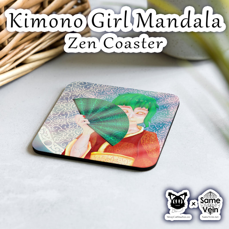 ☀ KIMONO GIRL MANDALA • ZEN COASTER ☀


★★★ DETAILS ★★★

☆ This cork-back Zen coaster with our Kimono Girl Mandala artwork is a perfect match for your favorite mug! Create a peaceful homey feel both inside your house and your spirit while protecting your coffee table or nightstand from mug stains and moisture. The coaster is waterproof and heat-resistant, designed to last a long time. Buy it for yourself or as a lovely gift for your BoHo friends and family. Get a set of 4 or more to avoid any and all shipping too!



★★★ FABRICATION & MATERIALS ★★★

♥ Hardboard MDF 0.12″ (3 mm)
♥ Cork 0.04″ (1 mm)
♥ High-gloss coating on top
♥ Size: 3.74″ × 3.74″ × 0.16″ (95 × 95 × 4 mm)
♥ Rounded corners
♥ Water-repellent, heat-resistant, and non-slip
♥ Easy to clean

☆ The displayed price is for a single item.



★★★ ABOUT OUR ARTWORK ★★★

☆ MANDALAS have seemingly endless design possibilities and meanings spanning throughout a multitude of spirituality, philosophy, religion, and much more since the 4th century.

♥ Zen like configurations of shapes and symbols.
♥ Often used as a tool for spiritual guidance aiding in meditation and trance induction.
♥ Originally seen in Buddhism, Hinduism, Jainism, Shintoism; representing mindful ideas, principles, shrines, and deities.
♥ Normally layered with many patterns repeated from the outside border to the inner core, the mandala is seen as a general representation of the spiritual journey, helping it spread across the world and resonating with many people outside of religion.

☆ SACRED GEOMETRY explores any and all spiritual meanings found in shapes throughout nature, math, science, the universe, and our souls.

♥ Some of the most famous examples in Sacred geometry include the Metatron Cube, Tree of Life, Hexagram, Flower of Life, Vesica Piscis, Icosahedron, Labyrinth, Hamsa, Yin Yang, Sri Yantra, the Golden Ratio, and so much more
♥ Being tied to real life evidence throughout all of time, meaning in the shapes range from mapping the creation of the universe, balancing harmony and chaos, understanding life, growth, and death, and countless other core components of what makes the world what it is.



★★★ DISCOVER MORE ★★★

☆ If you enjoyed this Zen Coaster, check out our others here ↓

☆ Zen Coasters → https://www.etsy.com/shop/SameVein?ref=shop_sugg§ion_id=40320926



★★★ SAME VEIN & STRAY CAT STUDIOS ★★★

☆ Thank you so much for your support! When people shop with us, it allows us to do more to support others, whether it be with our mental wellness & health work or assisting other creators do what they do best! We hope our work brings you peace and happiness both inside and out!

☆ Share the love on social media and tag us for a chance of free giveaways!

☆ Same Vein:

“A blog and community using creative outlets to understand mental wellness. Whether it be poetry, art, music, or any other medium, join in on the conversations! Check out our guided journals and planners or mandala activity and coloring books for self-improvement exercises. We also have home décor, books, poetry, apparel and accessories.”

♥ Etsy → https://www.etsy.com/shop/SameVein
♥ Website → SameVein.net
♥ Pinterest → @SameVein
♥ Facebook → @AlongTheSameVein
♥ Twitter → @Same_Vein
♥ Instagram → @Same_Vein

☆ Stray Cat Studios:

“A community of creators working for creators. Our goal is to bridge the gap between company and community, bringing together the support and funds creators need to keep doing what they love while lifting each other up at the same time. The arts are not about competition, it is about cooperation. We're all in this together!”

♥ Website → StrayCatStudios.co
♥ Pinterest → @StrayCatStudios
♥ Facebook → @straycatstudiosofficial
♥ Twitter → @StrayCatArt
♥ Instagram → @straycatstudios

Much love! ♪