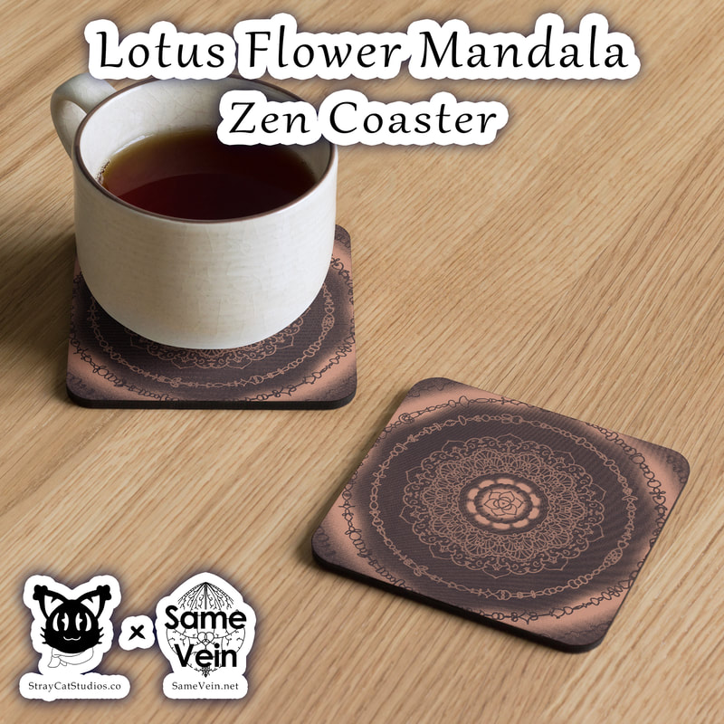 ☀ LOTUS FLOWER MANDALA • ZEN COASTER ☀


★★★ DETAILS ★★★

☆ This cork-back Zen coaster with our Lotus Flower Mandala artwork is a perfect match for your favorite mug! Create a peaceful homey feel both inside your house and your spirit while protecting your coffee table or nightstand from mug stains and moisture. The coaster is waterproof and heat-resistant, designed to last a long time. Buy it for yourself or as a lovely gift for your BoHo friends and family. Get a set of 4 or more to avoid any and all shipping too!



★★★ FABRICATION & MATERIALS ★★★

♥ Hardboard MDF 0.12″ (3 mm)
♥ Cork 0.04″ (1 mm)
♥ High-gloss coating on top
♥ Size: 3.74″ × 3.74″ × 0.16″ (95 × 95 × 4 mm)
♥ Rounded corners
♥ Water-repellent, heat-resistant, and non-slip
♥ Easy to clean

☆ The displayed price is for a single item.



★★★ ABOUT OUR ARTWORK ★★★

☆ MANDALAS have seemingly endless design possibilities and meanings spanning throughout a multitude of spirituality, philosophy, religion, and much more since the 4th century.

♥ Zen like configurations of shapes and symbols.
♥ Often used as a tool for spiritual guidance aiding in meditation and trance induction.
♥ Originally seen in Buddhism, Hinduism, Jainism, Shintoism; representing mindful ideas, principles, shrines, and deities.
♥ Normally layered with many patterns repeated from the outside border to the inner core, the mandala is seen as a general representation of the spiritual journey, helping it spread across the world and resonating with many people outside of religion.

☆ SACRED GEOMETRY explores any and all spiritual meanings found in shapes throughout nature, math, science, the universe, and our souls.

♥ Some of the most famous examples in Sacred geometry include the Metatron Cube, Tree of Life, Hexagram, Flower of Life, Vesica Piscis, Icosahedron, Labyrinth, Hamsa, Yin Yang, Sri Yantra, the Golden Ratio, and so much more
♥ Being tied to real life evidence throughout all of time, meaning in the shapes range from mapping the creation of the universe, balancing harmony and chaos, understanding life, growth, and death, and countless other core components of what makes the world what it is.



★★★ DISCOVER MORE ★★★

☆ If you enjoyed this Zen Coaster, check out our others here ↓

☆ Zen Coasters → https://www.etsy.com/shop/SameVein?ref=shop_sugg§ion_id=40320926



★★★ SAME VEIN & STRAY CAT STUDIOS ★★★

☆ Thank you so much for your support! When people shop with us, it allows us to do more to support others, whether it be with our mental wellness & health work or assisting other creators do what they do best! We hope our work brings you peace and happiness both inside and out!

☆ Share the love on social media and tag us for a chance of free giveaways!

☆ Same Vein:

“A blog and community using creative outlets to understand mental wellness. Whether it be poetry, art, music, or any other medium, join in on the conversations! Check out our guided journals and planners or mandala activity and coloring books for self-improvement exercises. We also have home décor, books, poetry, apparel and accessories.”

♥ Etsy → https://www.etsy.com/shop/SameVein
♥ Website → SameVein.net
♥ Pinterest → @SameVein
♥ Facebook → @AlongTheSameVein
♥ Twitter → @Same_Vein
♥ Instagram → @Same_Vein

☆ Stray Cat Studios:

“A community of creators working for creators. Our goal is to bridge the gap between company and community, bringing together the support and funds creators need to keep doing what they love while lifting each other up at the same time. The arts are not about competition, it is about cooperation. We're all in this together!”

♥ Website → StrayCatStudios.co
♥ Pinterest → @StrayCatStudios
♥ Facebook → @straycatstudiosofficial
♥ Twitter → @StrayCatArt
♥ Instagram → @straycatstudios

Much love! ♪