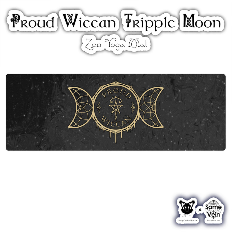 ☀ PROUD WICCAN TRIPLE MOON • ZEN YOGA MAT ☀


★★★ DETAILS ★★★

☆ Our Proud Wiccan Triple Moon artwork vibrantly printed on a Zen Yoga Mat. Whether you’re exercising, stretching, or meditating, it’s worth having a BoHo yoga mat that brings you joy and matches your style. It’s easy to carry and provides both stability and comfort with anti-slip rubber on the bottom and soft microsuede on top.



★★★ FABRICATION & MATERIALS ★★★

♥ Rubber mat with a microsuede top
♥ Anti-slip rubber bottom
♥ Size: 24″ × 68″ (61 cm × 173 cm)
♥ Weight: 62 oz. (1.75 kg)
♥ Mat thickness: 0.12″ (3 mm)
♥ Product sourced from China



★★★ ABOUT OUR ARTWORK ★★★

☆ MANDALAS have seemingly endless design possibilities and meanings spanning throughout a multitude of spirituality, philosophy, religion, and much more since the 4th century.

♥ Zen like configurations of shapes and symbols.
♥ Often used as a tool for spiritual guidance aiding in meditation and trance induction.
♥ Originally seen in Buddhism, Hinduism, Jainism, Shintoism; representing mindful ideas, principles, shrines, and deities.
♥ Normally layered with many patterns repeated from the outside border to the inner core, the mandala is seen as a general representation of the spiritual journey, helping it spread across the world and resonating with many people outside of religion.

☆ SACRED GEOMETRY explores any and all spiritual meanings found in shapes throughout nature, math, science, the universe, and our souls.

♥ Some of the most famous examples in Sacred geometry include the Metatron Cube, Tree of Life, Hexagram, Flower of Life, Vesica Piscis, Icosahedron, Labyrinth, Hamsa, Yin Yang, Sri Yantra, the Golden Ratio, and so much more
♥ Being tied to real life evidence throughout all of time, meaning in the shapes range from mapping the creation of the universe, balancing harmony and chaos, understanding life, growth, and death, and countless other core components of what makes the world what it is.

☆ The TRIPLE MOON, or TRIPLE GODDESS, represents the Maiden, Mother, and Crone, generally drawing ties between female reproduction and the creation of life, connecting women to the Goddess. The symbol varies between Pagan, Wiccan, Neopagan, and other similar but different beliefs.

♥ The waxing moon is the Maiden, encompassing birth, new beginnings, and youth as well as expansion, enchantment, and inception.
♥ The full moon is the Mother, representing fertility, life and sexuality as well as power, stability, and fulfilment.
♥ The waning moon is the Crone, symbolizing death and endings as well as wisdom and repose.



★★★ DISCOVER MORE ★★★

☆ If you enjoyed this Zen Yoga Mat, check out our others here ↓

☆ Zen Yoga Mats → https://www.etsy.com/shop/samevein/?etsrc=sdt§ion_id=42894124



★★★ SAME VEIN & STRAY CAT STUDIOS ★★★

☆ Thank you so much for your support! When people shop with us, it allows us to do more to support others, whether it be with our mental wellness & health work or assisting other creators do what they do best! We hope our work brings you peace and happiness both inside and out!

☆ Share the love on social media and tag us for a chance of free giveaways!

☆ Same Vein:

“A blog and community using creative outlets to understand mental wellness. Whether it be poetry, art, music, or any other medium, join in on the conversations! Check out our guided journals and planners or mandala activity and coloring books for self-improvement exercises. We also have home décor, books, poetry, apparel and accessories.”

♥ Etsy → https://www.etsy.com/shop/SameVein
♥ Website → SameVein.net
♥ Pinterest → @SameVein
♥ Facebook → @AlongTheSameVein
♥ Twitter → @Same_Vein
♥ Instagram → @Same_Vein

☆ Stray Cat Studios:

“A community of creators working for creators. Our goal is to bridge the gap between company and community, bringing together the support and funds creators need to keep doing what they love while lifting each other up at the same time. The arts are not about competition, it is about cooperation. We're all in this together!”

♥ Website → StrayCatStudios.co
♥ Pinterest → @StrayCatStudios
♥ Facebook → @straycatstudiosofficial
♥ Twitter → @StrayCatArt
♥ Instagram → @straycatstudios

Much love! ♪
