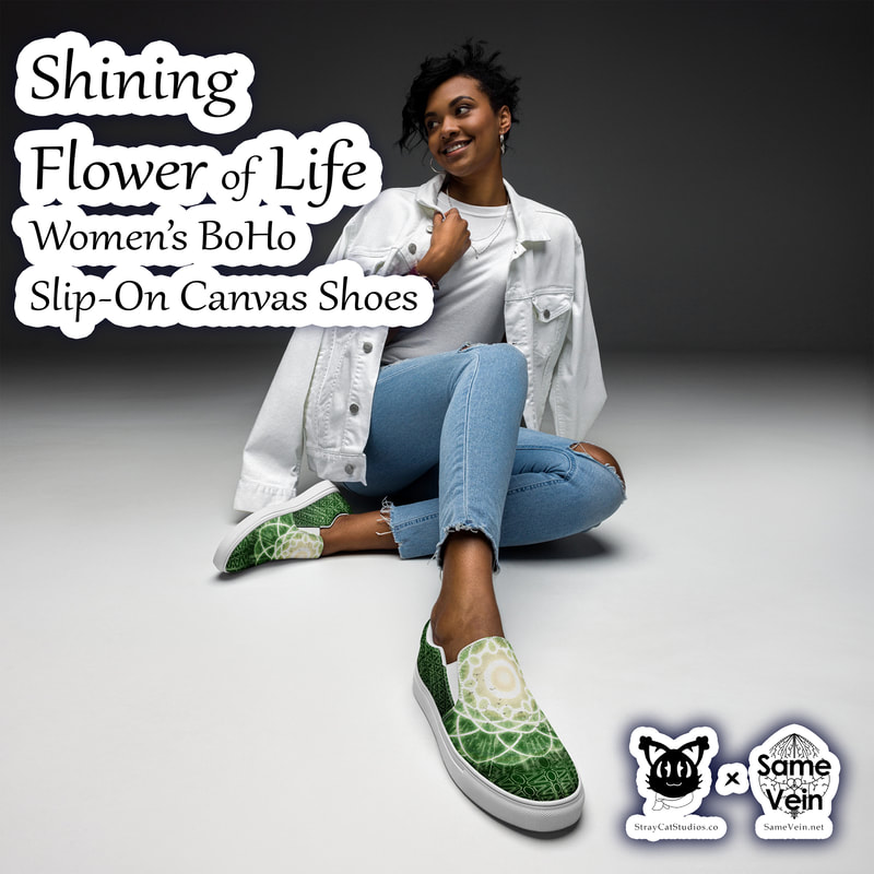 ☀ SHINING FLOWER OF LIFE • WOMEN'S BOHO SLIP-ON CANVAS SHOES ☀


★★★ DETAILS ★★★

☆ Made for comfort and ease, these Women’s BoHo Slip-On Canvas Shoes with our original Shining Flower of Life Mandala artwork are stylish and the ideal piece for completing an outfit. Equipped with removable soft insoles and rubber outsoles, it’s also easy to adjust them for a better fit.

*Important: This product is available in the following countries: United States, Canada, Australia, United Kingdom, New Zealand, Japan, Austria, Andorra, Belgium, Bulgaria, Croatia, Czech Republic, Denmark, Estonia, Finland, France, Germany, Greece, Holy See (Vatican city), Hungary, Iceland, Ireland, Italy, Latvia, Lithuania, Liechtenstein, Luxemburg, Malta, Monaco, Netherlands, Norway, Poland, Portugal, San Marino, Slovakia, Slovenia, Switzerland, Spain, Sweden, and Turkey. If your shipping address is outside these countries, please choose a different product.



★★★ FABRICATION & MATERIALS ★★★

♥ 100% polyester canvas upper side
♥ Ethylene-vinyl acetate (EVA) rubber outsole
♥ Breathable lining, soft insole
♥ Elastic side accents
♥ Padded collar and tongue
♥ Printed, cut, and handmade
♥ Blank product sourced from China



★★★ ABOUT OUR ARTWORK ★★★

☆ MANDALAS have seemingly endless design possibilities and meanings spanning throughout a multitude of spirituality, philosophy, religion, and much more since the 4th century.

♥ Zen like configurations of shapes and symbols.
♥ Often used as a tool for spiritual guidance aiding in meditation and trance induction.
♥ Originally seen in Buddhism, Hinduism, Jainism, Shintoism; representing mindful ideas, principles, shrines, and deities.
♥ Normally layered with many patterns repeated from the outside border to the inner core, the mandala is seen as a general representation of the spiritual journey, helping it spread across the world and resonating with many people outside of religion.

☆ SACRED GEOMETRY explores any and all spiritual meanings found in shapes throughout nature, math, science, the universe, and our souls.

♥ Some of the most famous examples in Sacred geometry include the Metatron Cube, Tree of Life, Hexagram, Flower of Life, Vesica Piscis, Icosahedron, Labyrinth, Hamsa, Yin Yang, Sri Yantra, the Golden Ratio, and so much more
♥ Being tied to real life evidence throughout all of time, meaning in the shapes range from mapping the creation of the universe, balancing harmony and chaos, understanding life, growth, and death, and countless other core components of what makes the world what it is.

☆ The FLOWER OF LIFE symbol is one of the most well known illustrations of Sacred Geometry.

♥ Starting with the Vesica Piscis symbol (2 overlapping circles), the pattern extends out to 19 circles traditionally.
♥ When represented with only 7 interconnected circles, you have the SEED OF LIFE.
♥ Many find this pattern throughout all of nature, lending itself to representing all of Life, the formation of the Universe, and Existence itself.



★★★ DISCOVER MORE ★★★

If you enjoyed these BoHo Slip-On Canvas Shoes, check out our others here for both Men and Women↓

BoHo Slip-On Canvas Shoes → https://www.etsy.com/shop/samevein/?etsrc=sdt§ion_id=41612461



★★★ SAME VEIN & STRAY CAT STUDIOS ★★★

☆ Thank you so much for your support! When people shop with us, it allows us to do more to support others, whether it be with our mental wellness & health work or assisting other creators do what they do best! We hope our work brings you peace and happiness both inside and out!

☆ Share the love on social media and tag us for a chance of free giveaways!

☆ Same Vein:

“A blog and community using creative outlets to understand mental wellness. Whether it be poetry, art, music, or any other medium, join in on the conversations! Check out our guided journals and planners or mandala activity and coloring books for self-improvement exercises. We also have home décor, books, poetry, apparel and accessories.”

♥ Etsy → https://www.etsy.com/shop/SameVein
♥ Website → SameVein.net
♥ Pinterest → @SameVein
♥ Facebook → @AlongTheSameVein
♥ Twitter → @Same_Vein
♥ Instagram → @Same_Vein

☆ Stray Cat Studios:

“A community of creators working for creators. Our goal is to bridge the gap between company and community, bringing together the support and funds creators need to keep doing what they love while lifting each other up at the same time. The arts are not about competition, it is about cooperation. We're all in this together!”

♥ Website → StrayCatStudios.co
♥ Pinterest → @StrayCatStudios
♥ Facebook → @straycatstudiosofficial
♥ Twitter → @StrayCatArt
♥ Instagram → @straycatstudios

Much love! ♪
