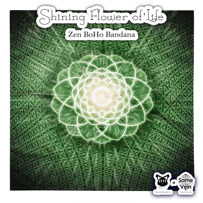 ☀ SHINING FLOWER OF LIFE • ZEN BOHO BANDANA ☀


★★★ DETAILS ★★★

☆ Get ready to make a statement with this all-over print Zen BoHo Bandana with our original Shining Flower of Life Mandala artwork! Mix up your outfits by using this as a headband, necktie, or armband. In fact, why not get a second bandana to match your pet? Grab a few and hit the streets in style!

* Important sizing information: the smallest bandana size is made for small pets and won’t fit a grown-up. Please choose the medium or large size if you’re ordering for a grown-up.



★★★ FABRICATION & MATERIALS ★★★

♥ 100% microfiber polyester
♥ Fabric weight in Europe: 2.5 oz/yd² (85 g/m²)
♥ Fabric weight in Mexico: 2.4 oz/yd² (80 g/m²)
♥ Breathable fabric
♥ Lightweight and soft to the touch
♥ Double-folded edges
♥ Single-sided print
♥ Multifunctional
♥ Blank product components in Europe sourced from UK
♥ Blank product components in Mexico sourced from Colombia



★★★ ABOUT OUR ARTWORK ★★★

☆ MANDALAS have seemingly endless design possibilities and meanings spanning throughout a multitude of spirituality, philosophy, religion, and much more since the 4th century.

♥ Zen like configurations of shapes and symbols.
♥ Often used as a tool for spiritual guidance aiding in meditation and trance induction.
♥ Originally seen in Buddhism, Hinduism, Jainism, Shintoism; representing mindful ideas, principles, shrines, and deities.
♥ Normally layered with many patterns repeated from the outside border to the inner core, the mandala is seen as a general representation of the spiritual journey, helping it spread across the world and resonating with many people outside of religion.

☆ SACRED GEOMETRY explores any and all spiritual meanings found in shapes throughout nature, math, science, the universe, and our souls.

♥ Some of the most famous examples in Sacred geometry include the Metatron Cube, Tree of Life, Hexagram, Flower of Life, Vesica Piscis, Icosahedron, Labyrinth, Hamsa, Yin Yang, Sri Yantra, the Golden Ratio, and so much more
♥ Being tied to real life evidence throughout all of time, meaning in the shapes range from mapping the creation of the universe, balancing harmony and chaos, understanding life, growth, and death, and countless other core components of what makes the world what it is.

☆ The FLOWER OF LIFE symbol is one of the most well known illustrations of Sacred Geometry.

♥ Starting with the Vesica Piscis symbol (2 overlapping circles), the pattern extends out to 19 circles traditionally.
♥ When represented with only 7 interconnected circles, you have the SEED OF LIFE.
♥ Many find this pattern throughout all of nature, lending itself to representing all of Life, the formation of the Universe, and Existence itself.



★★★ DISCOVER MORE ★★★

☆ If you enjoyed this Zen BoHo Bandana, check out our others here ↓

☆ Zen BoHo Bandanas → https://www.etsy.com/shop/SameVein?ref=simple-shop-header-name&listing_id=1439352016§ion_id=42361602



★★★ SAME VEIN & STRAY CAT STUDIOS ★★★

☆ Thank you so much for your support! When people shop with us, it allows us to do more to support others, whether it be with our mental wellness & health work or assisting other creators do what they do best! We hope our work brings you peace and happiness both inside and out!

☆ Share the love on social media and tag us for a chance of free giveaways!

☆ Same Vein:

“A blog and community using creative outlets to understand mental wellness. Whether it be poetry, art, music, or any other medium, join in on the conversations! Check out our guided journals and planners or mandala activity and coloring books for self-improvement exercises. We also have home décor, books, poetry, apparel and accessories.”

♥ Etsy → https://www.etsy.com/shop/SameVein
♥ Website → SameVein.net
♥ Pinterest → @SameVein
♥ Facebook → @AlongTheSameVein
♥ Twitter → @Same_Vein
♥ Instagram → @Same_Vein

☆ Stray Cat Studios:

“A community of creators working for creators. Our goal is to bridge the gap between company and community, bringing together the support and funds creators need to keep doing what they love while lifting each other up at the same time. The arts are not about competition, it is about cooperation. We're all in this together!”

♥ Website → StrayCatStudios.co
♥ Pinterest → @StrayCatStudios
♥ Facebook → @straycatstudiosofficial
♥ Twitter → @StrayCatArt
♥ Instagram → @straycatstudios

Much love! ♪