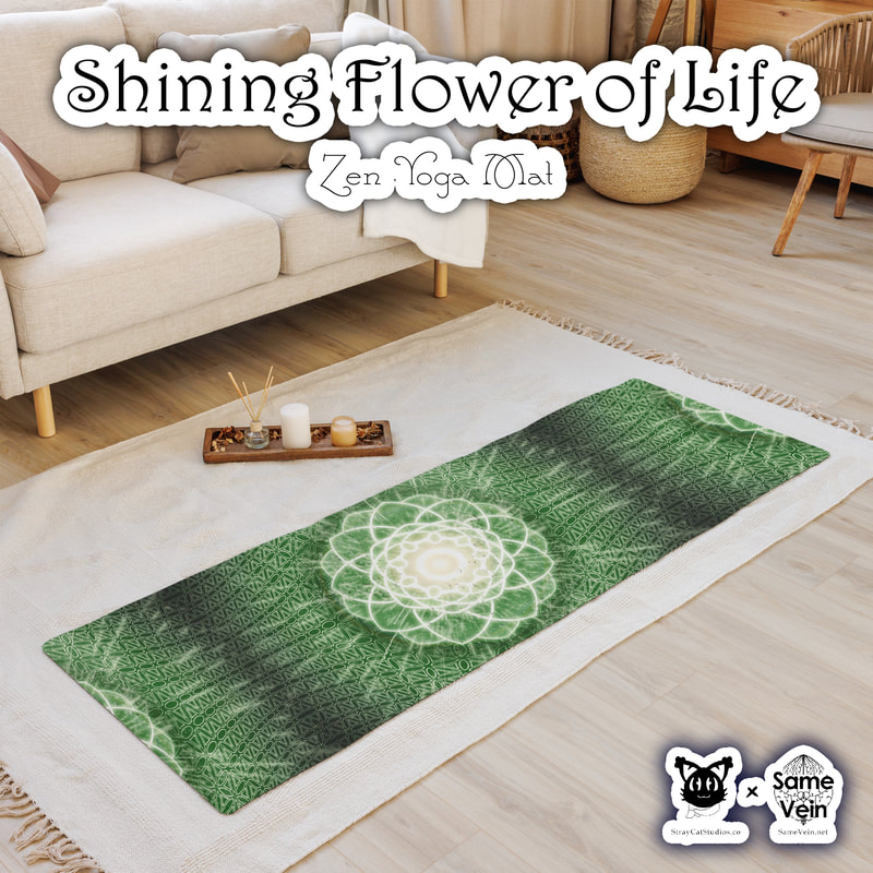 ☀ SHINING FLOWER OF LIFE • ZEN YOGA MAT ☀


★★★ DETAILS ★★★

☆ Our Shining Flower of Life Mandala artwork vibrantly printed on a Zen Yoga Mat. Whether you’re exercising, stretching, or meditating, it’s worth having a BoHo yoga mat that brings you joy and matches your style. It’s easy to carry and provides both stability and comfort with anti-slip rubber on the bottom and soft microsuede on top.



★★★ FABRICATION & MATERIALS ★★★

♥ Rubber mat with a microsuede top
♥ Anti-slip rubber bottom
♥ Size: 24″ × 68″ (61 cm × 173 cm)
♥ Weight: 62 oz. (1.75 kg)
♥ Mat thickness: 0.12″ (3 mm)
♥ Product sourced from China



★★★ ABOUT OUR ARTWORK ★★★

☆ MANDALAS have seemingly endless design possibilities and meanings spanning throughout a multitude of spirituality, philosophy, religion, and much more since the 4th century.

♥ Zen like configurations of shapes and symbols.
♥ Often used as a tool for spiritual guidance aiding in meditation and trance induction.
♥ Originally seen in Buddhism, Hinduism, Jainism, Shintoism; representing mindful ideas, principles, shrines, and deities.
♥ Normally layered with many patterns repeated from the outside border to the inner core, the mandala is seen as a general representation of the spiritual journey, helping it spread across the world and resonating with many people outside of religion.

☆ SACRED GEOMETRY explores any and all spiritual meanings found in shapes throughout nature, math, science, the universe, and our souls.

♥ Some of the most famous examples in Sacred geometry include the Metatron Cube, Tree of Life, Hexagram, Flower of Life, Vesica Piscis, Icosahedron, Labyrinth, Hamsa, Yin Yang, Sri Yantra, the Golden Ratio, and so much more
♥ Being tied to real life evidence throughout all of time, meaning in the shapes range from mapping the creation of the universe, balancing harmony and chaos, understanding life, growth, and death, and countless other core components of what makes the world what it is.

☆ The FLOWER OF LIFE symbol is one of the most well known illustrations of Sacred Geometry.

♥ Starting with the Vesica Piscis symbol (2 overlapping circles), the pattern extends out to 19 circles traditionally.
♥ When represented with only 7 interconnected circles, you have the SEED OF LIFE.
♥ Many find this pattern throughout all of nature, lending itself to representing all of Life, the formation of the Universe, and Existence itself.



★★★ DISCOVER MORE ★★★

☆ If you enjoyed this Zen Yoga Mat, check out our others here ↓

☆ Zen Yoga Mats → https://www.etsy.com/shop/samevein/?etsrc=sdt§ion_id=42894124



★★★ SAME VEIN & STRAY CAT STUDIOS ★★★

☆ Thank you so much for your support! When people shop with us, it allows us to do more to support others, whether it be with our mental wellness & health work or assisting other creators do what they do best! We hope our work brings you peace and happiness both inside and out!

☆ Share the love on social media and tag us for a chance of free giveaways!

☆ Same Vein:

“A blog and community using creative outlets to understand mental wellness. Whether it be poetry, art, music, or any other medium, join in on the conversations! Check out our guided journals and planners or mandala activity and coloring books for self-improvement exercises. We also have home décor, books, poetry, apparel and accessories.”

♥ Etsy → https://www.etsy.com/shop/SameVein
♥ Website → SameVein.net
♥ Pinterest → @SameVein
♥ Facebook → @AlongTheSameVein
♥ Twitter → @Same_Vein
♥ Instagram → @Same_Vein

☆ Stray Cat Studios:

“A community of creators working for creators. Our goal is to bridge the gap between company and community, bringing together the support and funds creators need to keep doing what they love while lifting each other up at the same time. The arts are not about competition, it is about cooperation. We're all in this together!”

♥ Website → StrayCatStudios.co
♥ Pinterest → @StrayCatStudios
♥ Facebook → @straycatstudiosofficial
♥ Twitter → @StrayCatArt
♥ Instagram → @straycatstudios

Much love! ♪