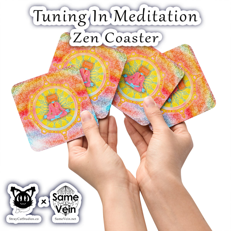 ☀ TUNING IN MEDITATION • ZEN COASTER ☀


★★★ DETAILS ★★★

☆ This cork-back Zen coaster with our Tuning In Meditation Mandala artwork is a perfect match for your favorite mug! Create a peaceful homey feel both inside your house and your spirit while protecting your coffee table or nightstand from mug stains and moisture. The coaster is waterproof and heat-resistant, designed to last a long time. Buy it for yourself or as a lovely gift for your BoHo friends and family. Get a set of 4 or more to avoid any and all shipping too!



★★★ FABRICATION & MATERIALS ★★★

♥ Hardboard MDF 0.12″ (3 mm)
♥ Cork 0.04″ (1 mm)
♥ High-gloss coating on top
♥ Size: 3.74″ × 3.74″ × 0.16″ (95 × 95 × 4 mm)
♥ Rounded corners
♥ Water-repellent, heat-resistant, and non-slip
♥ Easy to clean

☆ The displayed price is for a single item.



★★★ ABOUT OUR ARTWORK ★★★

☆ MANDALAS have seemingly endless design possibilities and meanings spanning throughout a multitude of spirituality, philosophy, religion, and much more since the 4th century.

♥ Zen like configurations of shapes and symbols.
♥ Often used as a tool for spiritual guidance aiding in meditation and trance induction.
♥ Originally seen in Buddhism, Hinduism, Jainism, Shintoism; representing mindful ideas, principles, shrines, and deities.
♥ Normally layered with many patterns repeated from the outside border to the inner core, the mandala is seen as a general representation of the spiritual journey, helping it spread across the world and resonating with many people outside of religion.

☆ SACRED GEOMETRY explores any and all spiritual meanings found in shapes throughout nature, math, science, the universe, and our souls.

♥ Some of the most famous examples in Sacred geometry include the Metatron Cube, Tree of Life, Hexagram, Flower of Life, Vesica Piscis, Icosahedron, Labyrinth, Hamsa, Yin Yang, Sri Yantra, the Golden Ratio, and so much more
♥ Being tied to real life evidence throughout all of time, meaning in the shapes range from mapping the creation of the universe, balancing harmony and chaos, understanding life, growth, and death, and countless other core components of what makes the world what it is.



★★★ DISCOVER MORE ★★★

☆ If you enjoyed this Zen Coaster, check out our others here ↓

☆ Zen Coasters → https://www.etsy.com/shop/SameVein?ref=shop_sugg§ion_id=40320926



★★★ SAME VEIN & STRAY CAT STUDIOS ★★★

☆ Thank you so much for your support! When people shop with us, it allows us to do more to support others, whether it be with our mental wellness & health work or assisting other creators do what they do best! We hope our work brings you peace and happiness both inside and out!

☆ Share the love on social media and tag us for a chance of free giveaways!

☆ Same Vein:

“A blog and community using creative outlets to understand mental wellness. Whether it be poetry, art, music, or any other medium, join in on the conversations! Check out our guided journals and planners or mandala activity and coloring books for self-improvement exercises. We also have home décor, books, poetry, apparel and accessories.”

♥ Etsy → https://www.etsy.com/shop/SameVein
♥ Website → SameVein.net
♥ Pinterest → @SameVein
♥ Facebook → @AlongTheSameVein
♥ Twitter → @Same_Vein
♥ Instagram → @Same_Vein

☆ Stray Cat Studios:

“A community of creators working for creators. Our goal is to bridge the gap between company and community, bringing together the support and funds creators need to keep doing what they love while lifting each other up at the same time. The arts are not about competition, it is about cooperation. We're all in this together!”

♥ Website → StrayCatStudios.co
♥ Pinterest → @StrayCatStudios
♥ Facebook → @straycatstudiosofficial
♥ Twitter → @StrayCatArt
♥ Instagram → @straycatstudios

Much love! ♪