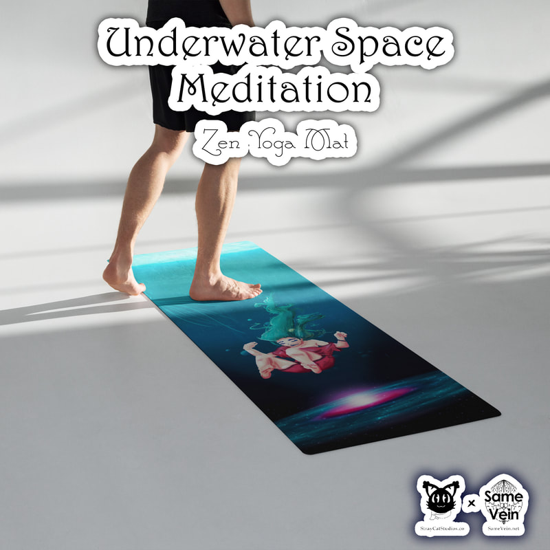 ☀ UNDERWATER SPACE MEDITATION • ZEN YOGA MAT ☀


★★★ DETAILS ★★★

☆ Our Underwater Space Meditation mandala artwork vibrantly printed on a Zen Yoga Mat. Whether you’re exercising, stretching, or meditating, it’s worth having a BoHo yoga mat that brings you joy and matches your style. It’s easy to carry and provides both stability and comfort with anti-slip rubber on the bottom and soft microsuede on top.



★★★ FABRICATION & MATERIALS ★★★

♥ Rubber mat with a microsuede top
♥ Anti-slip rubber bottom
♥ Size: 24″ × 68″ (61 cm × 173 cm)
♥ Weight: 62 oz. (1.75 kg)
♥ Mat thickness: 0.12″ (3 mm)
♥ Product sourced from China



★★★ ABOUT OUR ARTWORK ★★★

☆ MANDALAS have seemingly endless design possibilities and meanings spanning throughout a multitude of spirituality, philosophy, religion, and much more since the 4th century.

♥ Zen like configurations of shapes and symbols.
♥ Often used as a tool for spiritual guidance aiding in meditation and trance induction.
♥ Originally seen in Buddhism, Hinduism, Jainism, Shintoism; representing mindful ideas, principles, shrines, and deities.
♥ Normally layered with many patterns repeated from the outside border to the inner core, the mandala is seen as a general representation of the spiritual journey, helping it spread across the world and resonating with many people outside of religion.

☆ SACRED GEOMETRY explores any and all spiritual meanings found in shapes throughout nature, math, science, the universe, and our souls.

♥ Some of the most famous examples in Sacred geometry include the Metatron Cube, Tree of Life, Hexagram, Flower of Life, Vesica Piscis, Icosahedron, Labyrinth, Hamsa, Yin Yang, Sri Yantra, the Golden Ratio, and so much more
♥ Being tied to real life evidence throughout all of time, meaning in the shapes range from mapping the creation of the universe, balancing harmony and chaos, understanding life, growth, and death, and countless other core components of what makes the world what it is.



★★★ DISCOVER MORE ★★★

☆ If you enjoyed this Zen Yoga Mat, check out our others here ↓

☆ Zen Yoga Mats → https://www.etsy.com/shop/samevein/?etsrc=sdt§ion_id=42894124



★★★ SAME VEIN & STRAY CAT STUDIOS ★★★

☆ Thank you so much for your support! When people shop with us, it allows us to do more to support others, whether it be with our mental wellness & health work or assisting other creators do what they do best! We hope our work brings you peace and happiness both inside and out!

☆ Share the love on social media and tag us for a chance of free giveaways!

☆ Same Vein:

“A blog and community using creative outlets to understand mental wellness. Whether it be poetry, art, music, or any other medium, join in on the conversations! Check out our guided journals and planners or mandala activity and coloring books for self-improvement exercises. We also have home décor, books, poetry, apparel and accessories.”

♥ Etsy → https://www.etsy.com/shop/SameVein
♥ Website → SameVein.net
♥ Pinterest → @SameVein
♥ Facebook → @AlongTheSameVein
♥ Twitter → @Same_Vein
♥ Instagram → @Same_Vein

☆ Stray Cat Studios:

“A community of creators working for creators. Our goal is to bridge the gap between company and community, bringing together the support and funds creators need to keep doing what they love while lifting each other up at the same time. The arts are not about competition, it is about cooperation. We're all in this together!”

♥ Website → StrayCatStudios.co
♥ Pinterest → @StrayCatStudios
♥ Facebook → @straycatstudiosofficial
♥ Twitter → @StrayCatArt
♥ Instagram → @straycatstudios

Much love! ♪