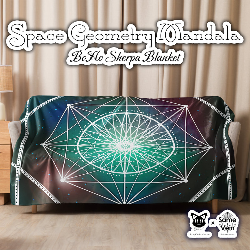 ☀ SPACE GEOMETRY MANDALA • BOHO SHERPA BLANKET ☀


★★★ DETAILS ★★★

☆ This exquisite BoHo Sherpa Blanket with our Space Geometry Mandala original artwork combines a plushie feel with exceptional softness, making it the ultimate comfort companion. Perfect for daily use while lounging on the couch, snuggling up on chilly evenings, or styling your room--this blanket offers unmatched coziness and warmth. Sure to bring peace & comfort for you both inside and out!



★★★ FABRICATION & MATERIALS ★★★

♥ Integral composition: 100% polyester fibers
♥ Fabric: 100% polyester (51.5% surface fabric, 48.5% sherpa fabric)
♥ Smooth side fabric: 6.49 oz/yd² (220g/m²), sherpa fabric: 7.08 oz/yd² (240g/m²)
♥ Blank product components in the US sourced from Columbia
♥ Blank product components in the EU sourced from China



★★★ ABOUT OUR ARTWORK ★★★

☆ MANDALAS have seemingly endless design possibilities and meanings spanning throughout a multitude of spirituality, philosophy, religion, and much more since the 4th century.

♥ Zen like configurations of shapes and symbols.
♥ Often used as a tool for spiritual guidance aiding in meditation and trance induction.
♥ Originally seen in Buddhism, Hinduism, Jainism, Shintoism; representing mindful ideas, principles, shrines, and deities.
♥ Normally layered with many patterns repeated from the outside border to the inner core, the mandala is seen as a general representation of the spiritual journey, helping it spread across the world and resonating with many people outside of religion.

☆ SACRED GEOMETRY explores any and all spiritual meanings found in shapes throughout nature, math, science, the universe, and our souls.

♥ Some of the most famous examples in Sacred geometry include the Metatron Cube, Tree of Life, Hexagram, Flower of Life, Vesica Piscis, Icosahedron, Labyrinth, Hamsa, Yin Yang, Sri Yantra, the Golden Ratio, and so much more
♥ Being tied to real life evidence throughout all of time, meaning in the shapes range from mapping the creation of the universe, balancing harmony and chaos, understanding life, growth, and death, and countless other core components of what makes the world what it is.



★★★ DISCOVER MORE ★★★

☆ If you enjoyed this Mandala BoHo Sherpa Blanket, check out our others here ↓

☆ Mandala BoHo Sherpa Blankets → https://www.etsy.com/shop/SameVein?ref=profile_header§ion_id=37091535



★★★ SAME VEIN & STRAY CAT STUDIOS ★★★

☆ Thank you so much for your support! When people shop with us, it allows us to do more to support others, whether it be with our mental wellness & health work or assisting other creators do what they do best! We hope our work brings you peace and happiness both inside and out!

☆ Share the love on social media and tag us for a chance of free giveaways!

☆ Same Vein:

“A blog and community using creative outlets to understand mental wellness. Whether it be poetry, art, music, or any other medium, join in on the conversations! Check out our guided journals and planners or mandala activity and coloring books for self-improvement exercises. We also have home décor, books, poetry, apparel and accessories.”

♥ Etsy → https://www.etsy.com/shop/SameVein
♥ Website → SameVein.net
♥ Pinterest → @SameVein
♥ Facebook → @AlongTheSameVein
♥ Twitter → @Same_Vein
♥ Instagram → @Same_Vein

☆ Stray Cat Studios:

“A community of creators working for creators. Our goal is to bridge the gap between company and community, bringing together the support and funds creators need to keep doing what they love while lifting each other up at the same time. The arts are not about competition, it is about cooperation. We're all in this together!”

♥ Website → StrayCatStudios.co
♥ Pinterest → @StrayCatStudios
♥ Facebook → @straycatstudiosofficial
♥ Twitter → @StrayCatArt
♥ Instagram → @straycatstudios

Much love! ♪